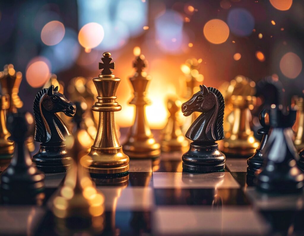 creative vs ai legal battles, image of chess pieces