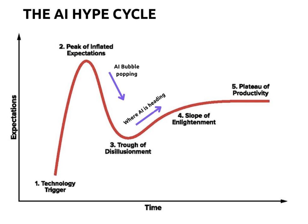AI hype cycle